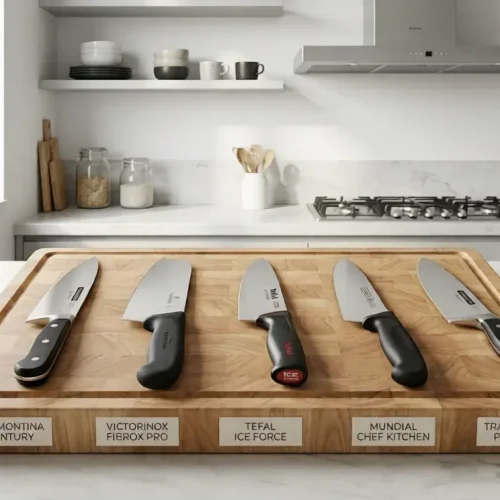 Facas do chef: 5 modelos para cortar melhor na cozinha